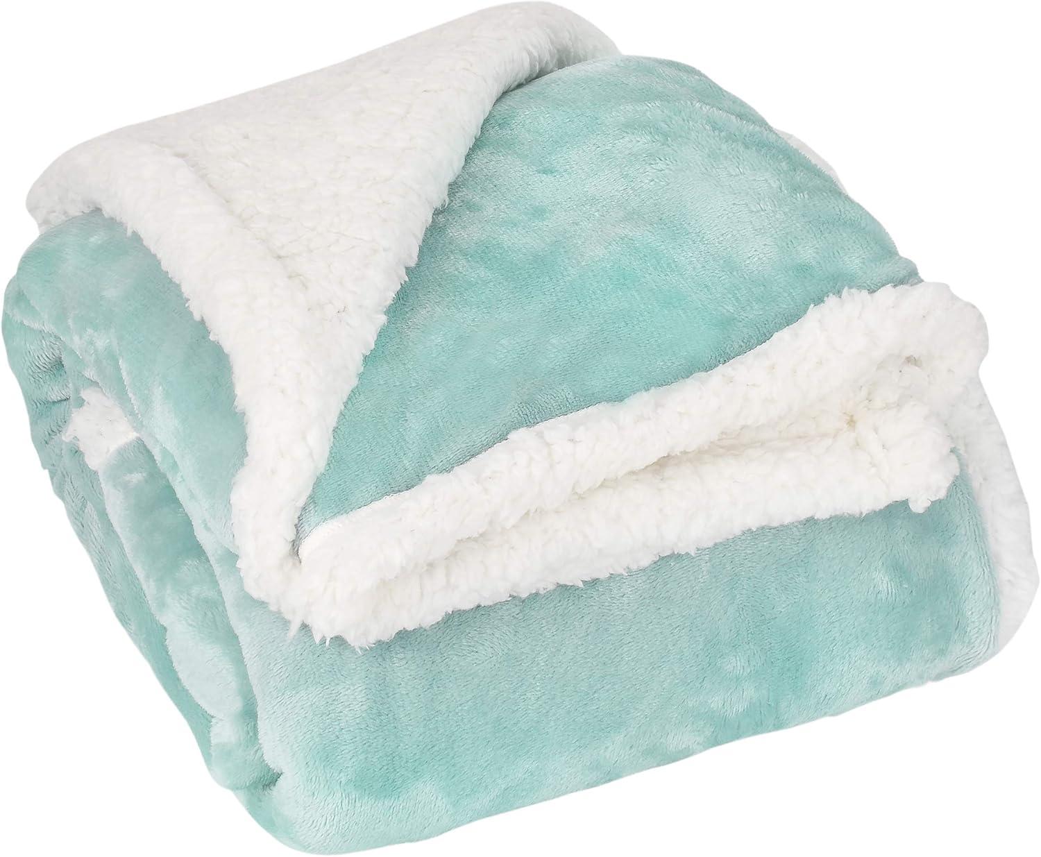imageCatalonia Sherpa Fleece Throw Blanket Super Soft Mink Plush Couch Blanket TV Bed Fuzzy Blanket Fluffy Comfy Warm Heavy Throws Comfort Caring Gift50x60 inches Wine RedTeal