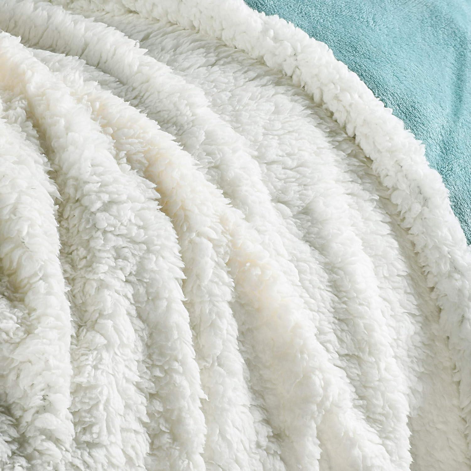 imageCatalonia Sherpa Fleece Throw Blanket Super Soft Mink Plush Couch Blanket TV Bed Fuzzy Blanket Fluffy Comfy Warm Heavy Throws Comfort Caring Gift50x60 inches Wine RedTeal