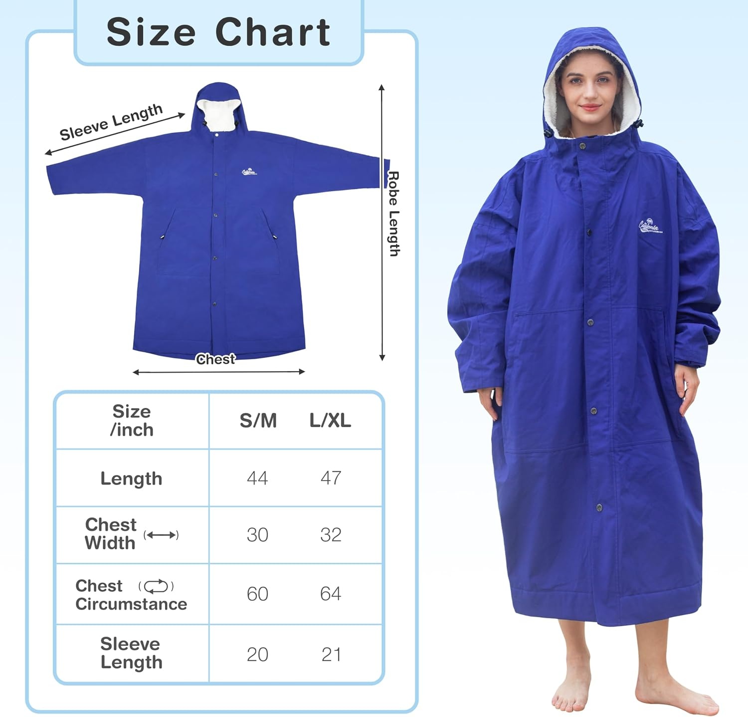 image:imageCatalonia Outdoor Windproof Wearable Blanket amp Parka