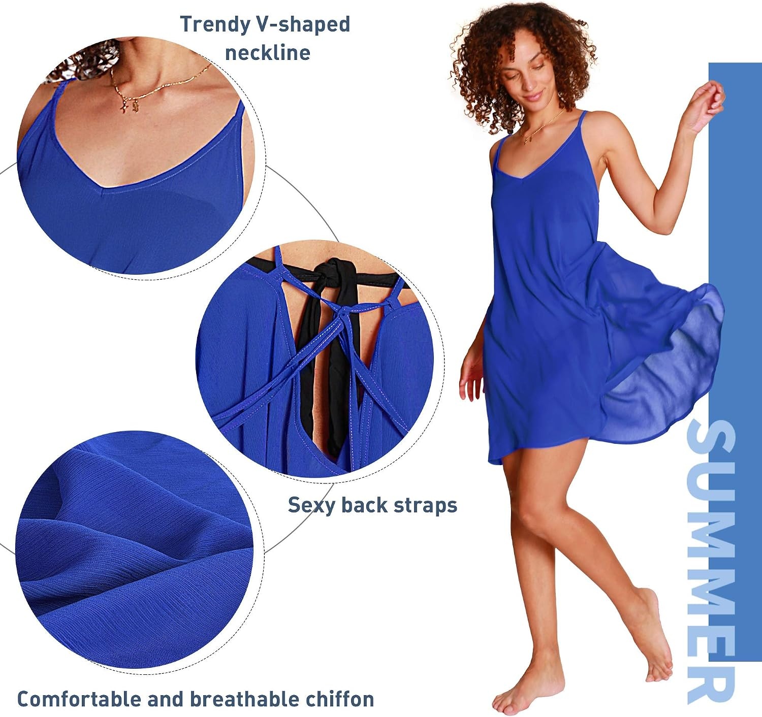 image:imageSurf Changing Poncho Summer Chiffon Mini Sundress