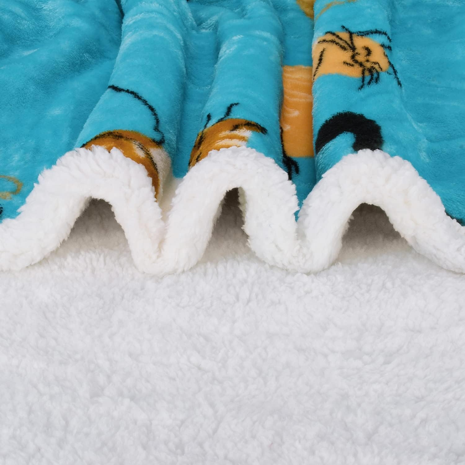 image:imageCatalonia Sherpa Wearable Blanket with Sleeves and Pocket for Adults DualLayer Blanket Wrap for Extra Warmth Reading Watching TV and Relaxing Christmas and Birthday Gift for Women and MenCat Blue