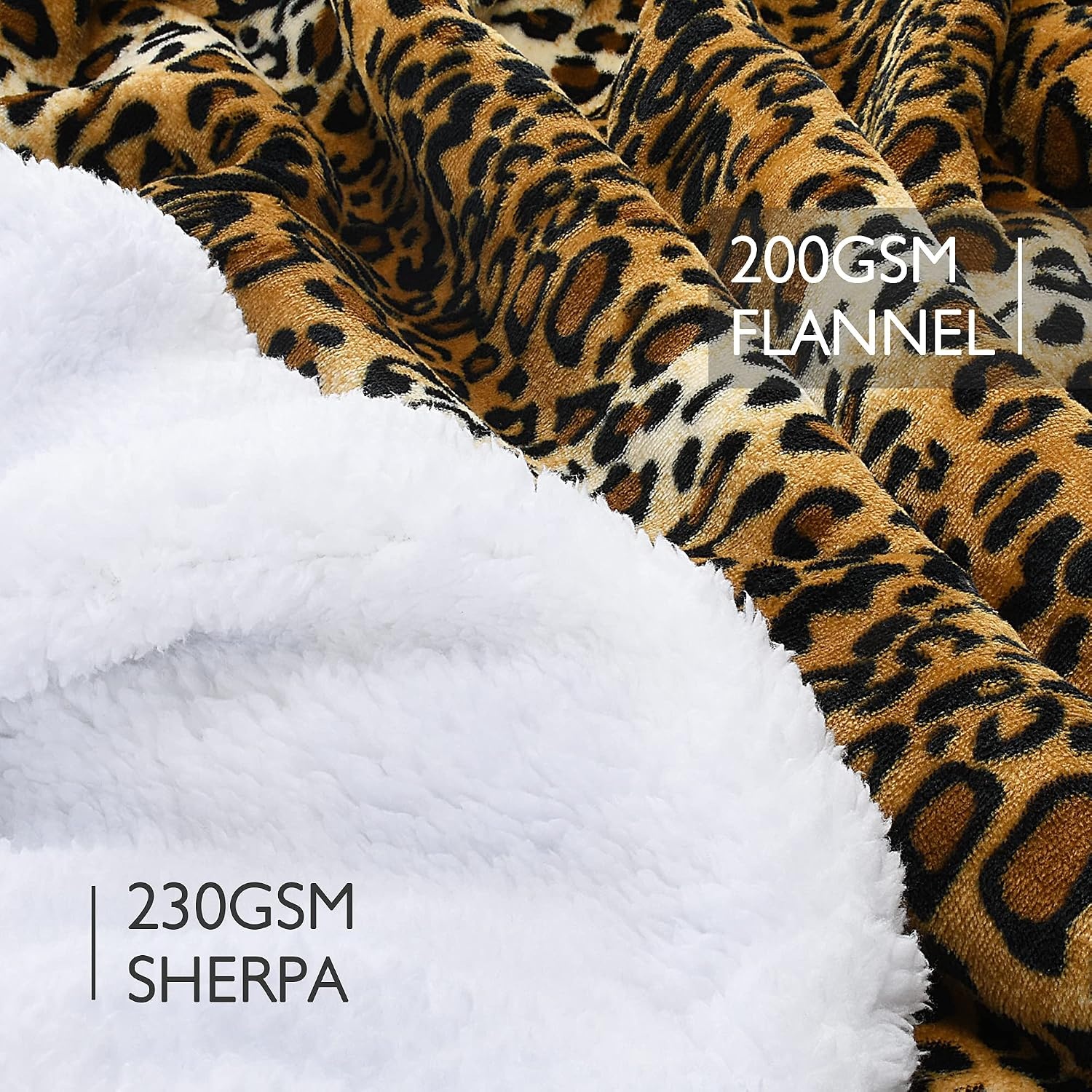 image:imageCatalonia Oversized Blanket Hoodie Sweatshirt Cheetah Print Wearable Fleece Pullover Comfortable for Adults Men Women