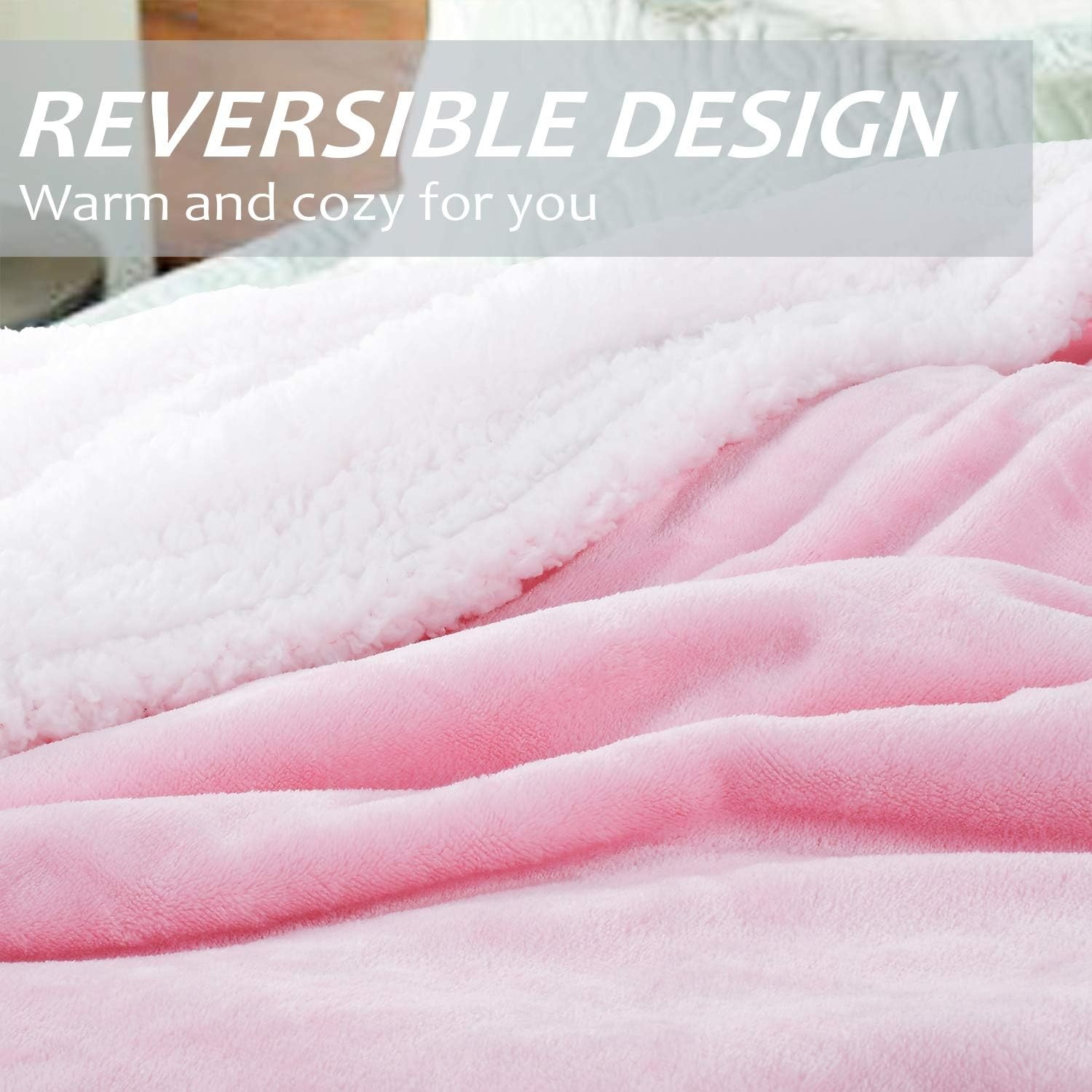 image:imageCatalonia Womens Hooded Blanket Poncho Wearable Blanket with Hand PocketsPink