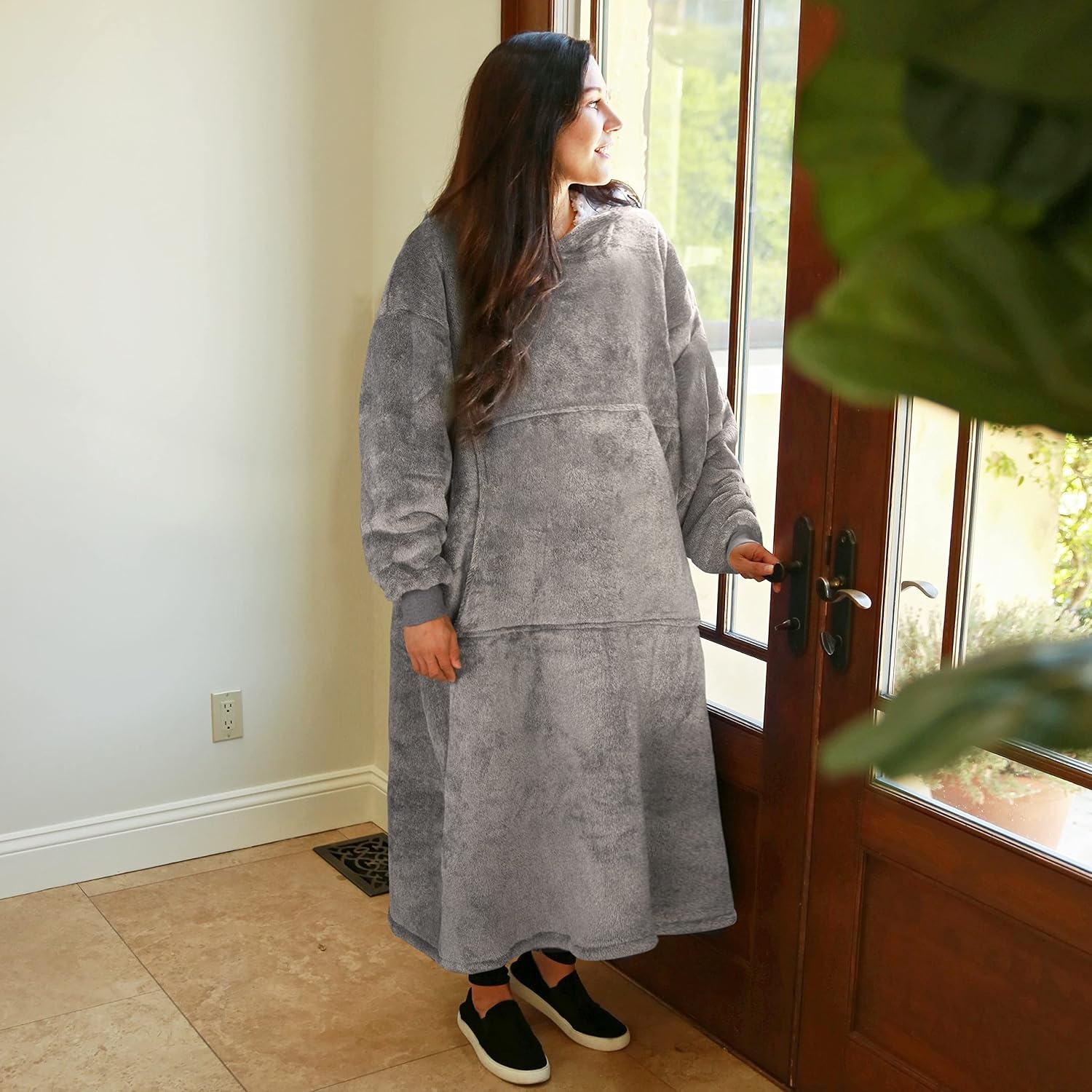 image:imageCatalonia Oversized Wearable Blanket Hoodie Sweatshirt for Adults Women Men