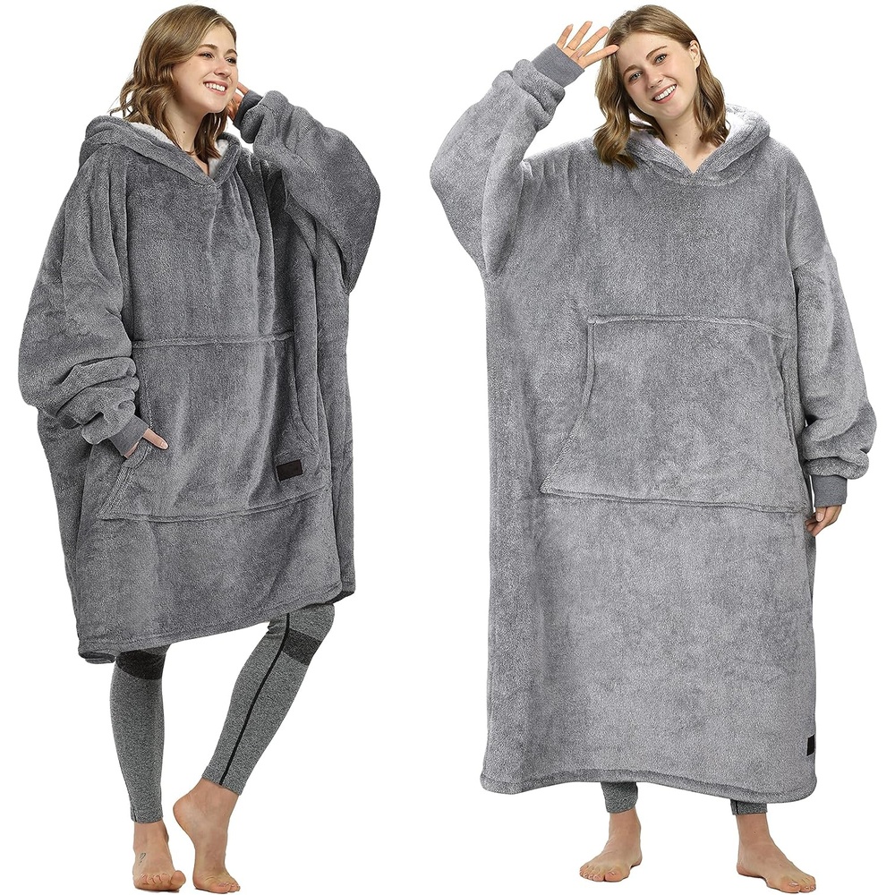 image:imageCatalonia Oversized Wearable Blanket Hoodie Sweatshirt for Adults Women Men
